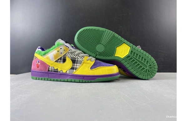 Low Nike Pro Purple 318403-137 Yellow Duck 0814